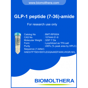 GLP-1 peptide (7-36)-amide